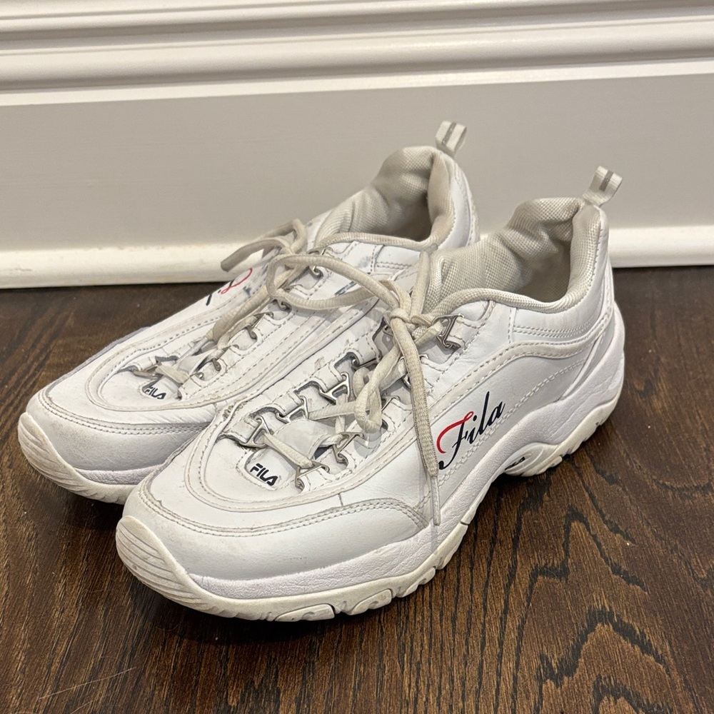 Fila Women’s White Athletic Shoes Size 8.5